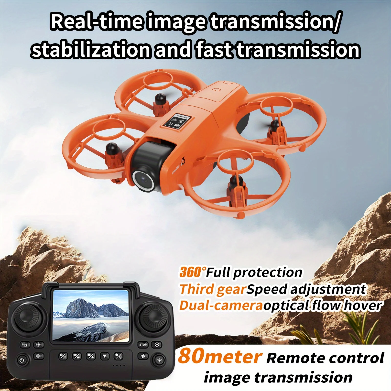 Fpv Drone Charger - YL3 Foldable Travel Drone, HD Dual