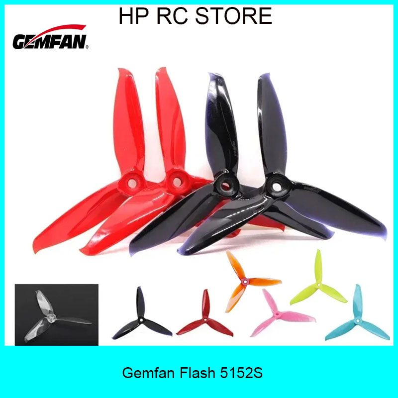2Pairs Gemfan Flash 5152S 5inc - Fpv Drone Propeller 评论和价格