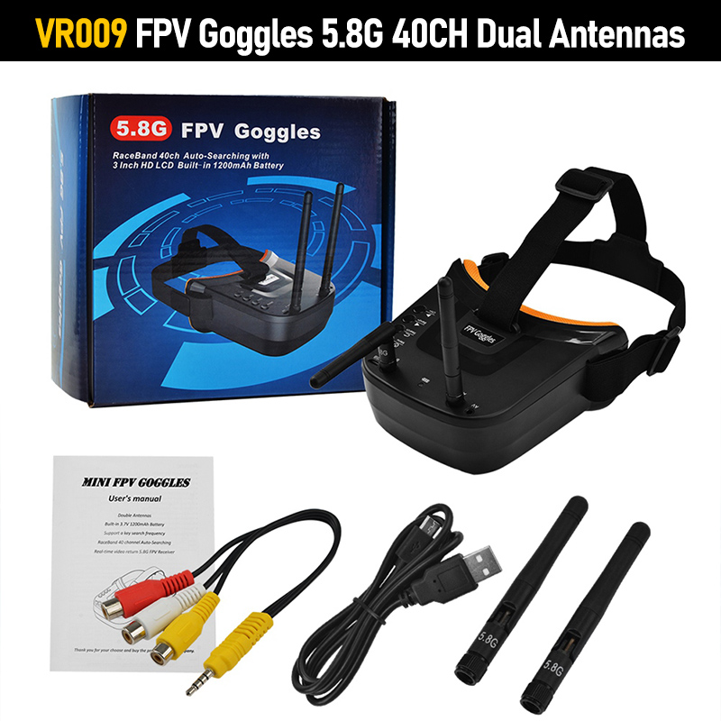 VR009 FPV Goggles 3.0 Inch 480 - Fpv Drone Goggles 评论和价格